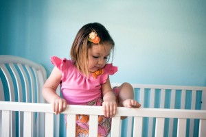 Cannonball!  Help!  My baby Jumps Out Of The Crib!